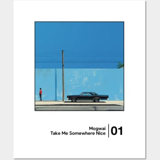 Take Me Somewhere Nice - Minimal Style Graphic Artwork Posters and Art